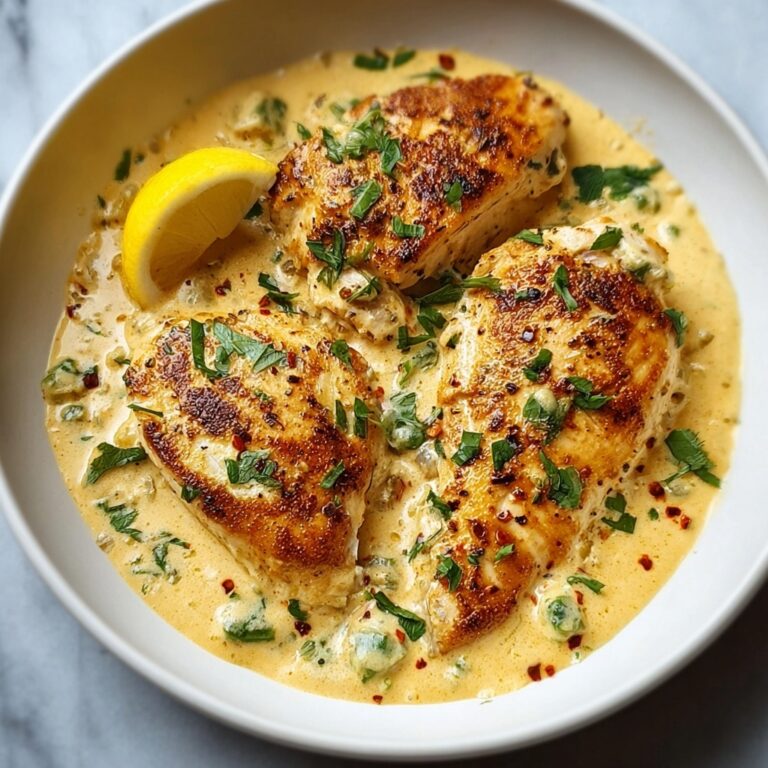 Creamy Lemon Pepper Chicken Recipe