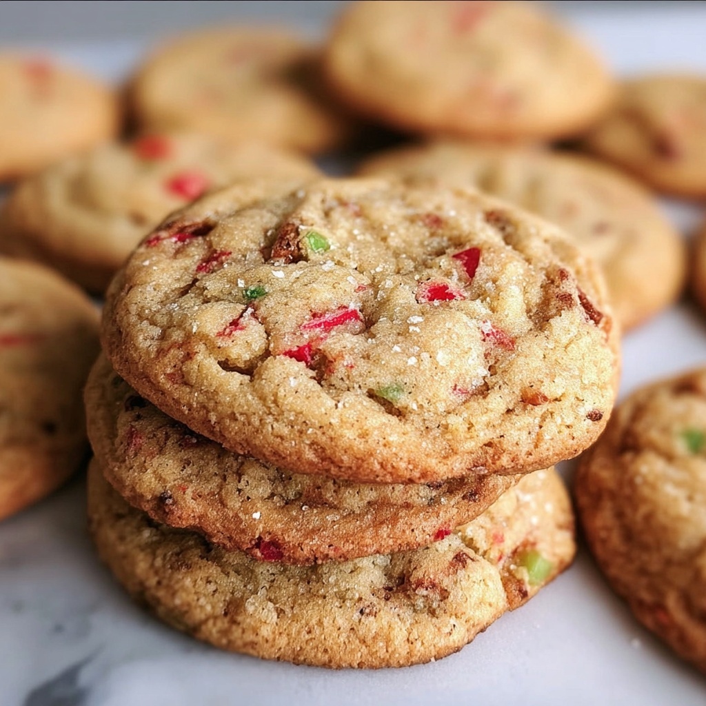 Brown Sugar Rhubarb Cookies Recipe - Recipe Image