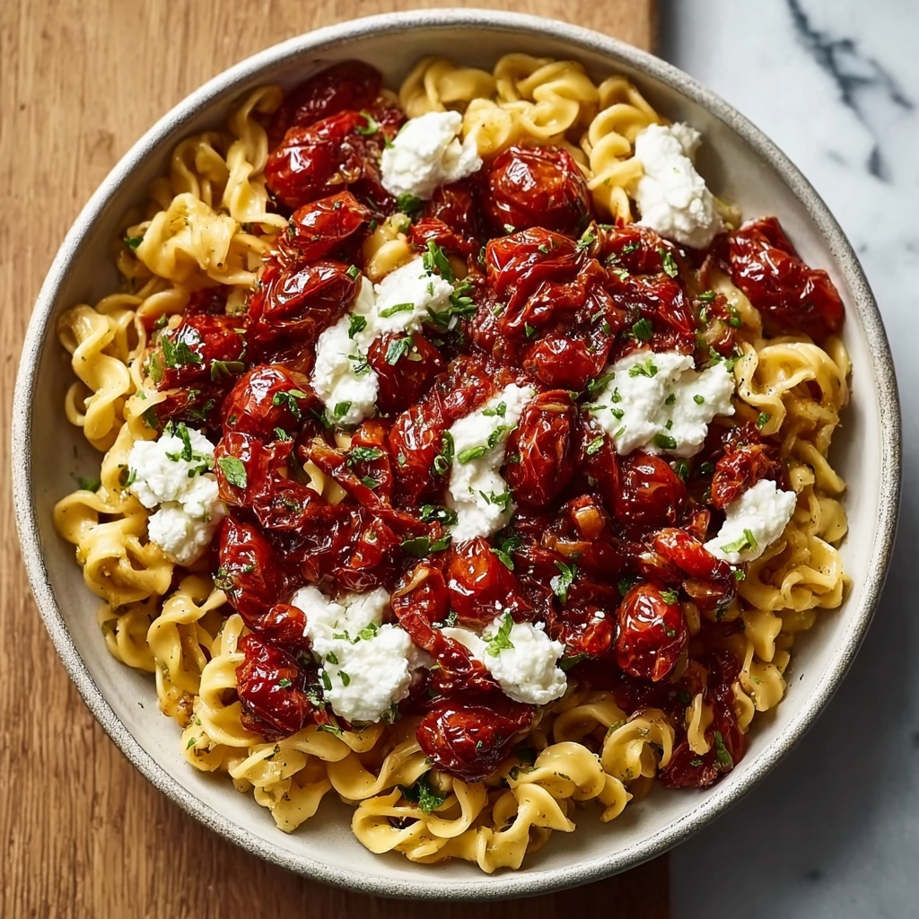 Creamy Roasted Tomato Pasta – Delight in Italian Goodness! Recipe - Recipe Image