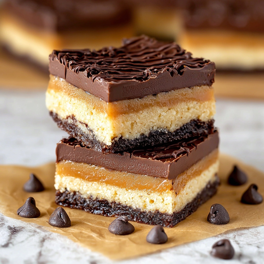 Shortbread Brownies Recipe - Recipe Image