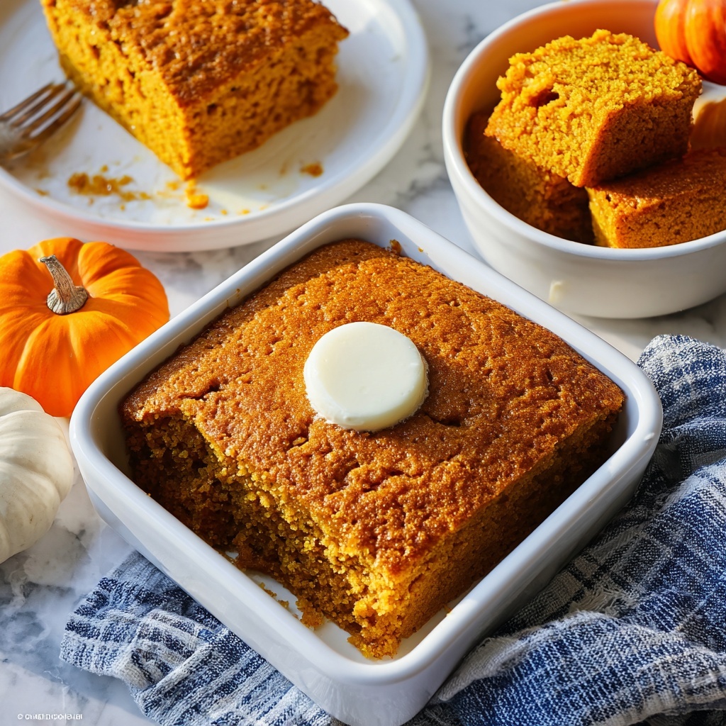Pumpkin Cornbread Recipe - Recipe Image