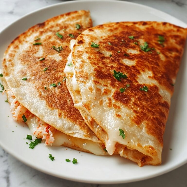 King Crab Quesadillas Recipe
