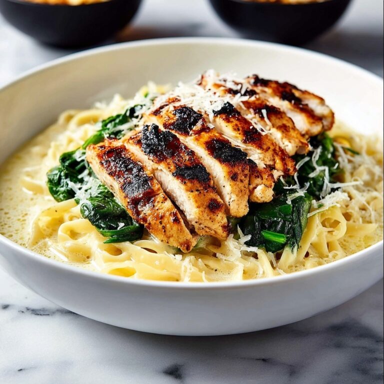 Creamy Chicken Florentine Pasta Recipe