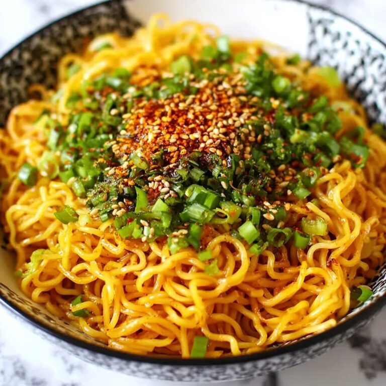 Savory TikTok Ramen: Ultimate Comfort in Minutes Recipe