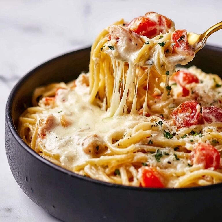 Creamy Chicken Spaghetti Bake Recipe
