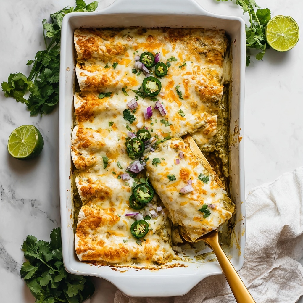 Salsa Verde Chicken Casserole Recipe - Recipe Image