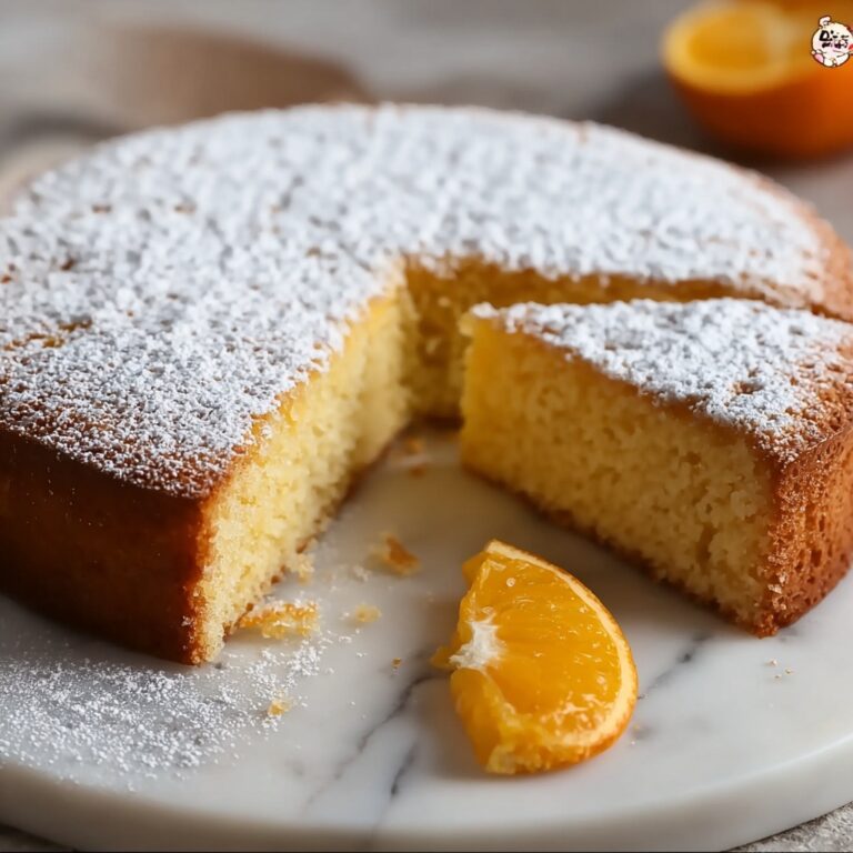 Intensely Citrusy Flourless Orange Cake Recipe