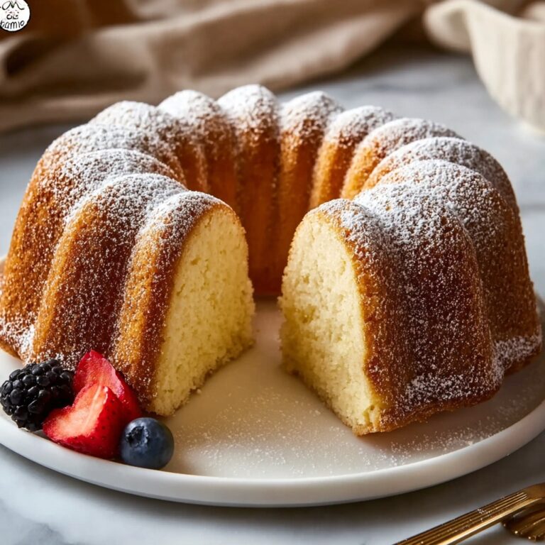 Gluten-Free Pound Cake Recipe