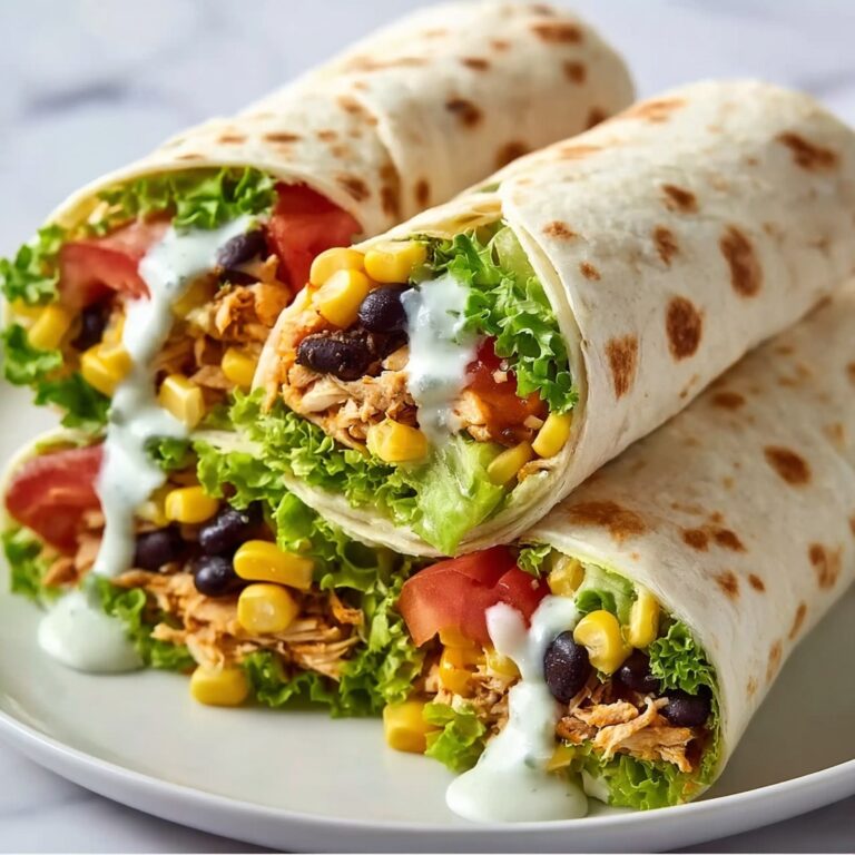 Southwest Chicken Wraps Recipe