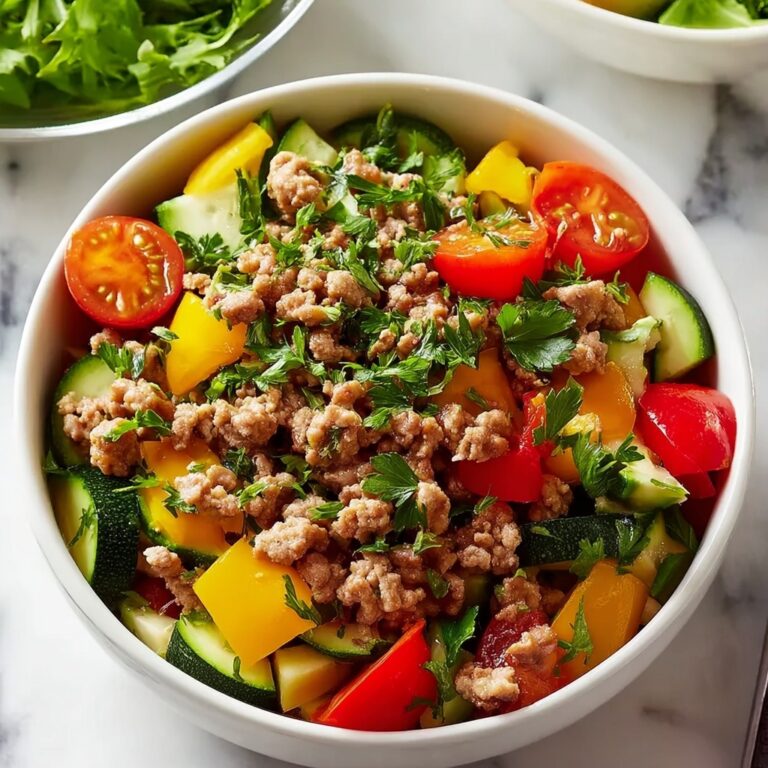 Mediterranean Keto Ground Chicken Skillet: 7 Flavorful Secrets Recipe