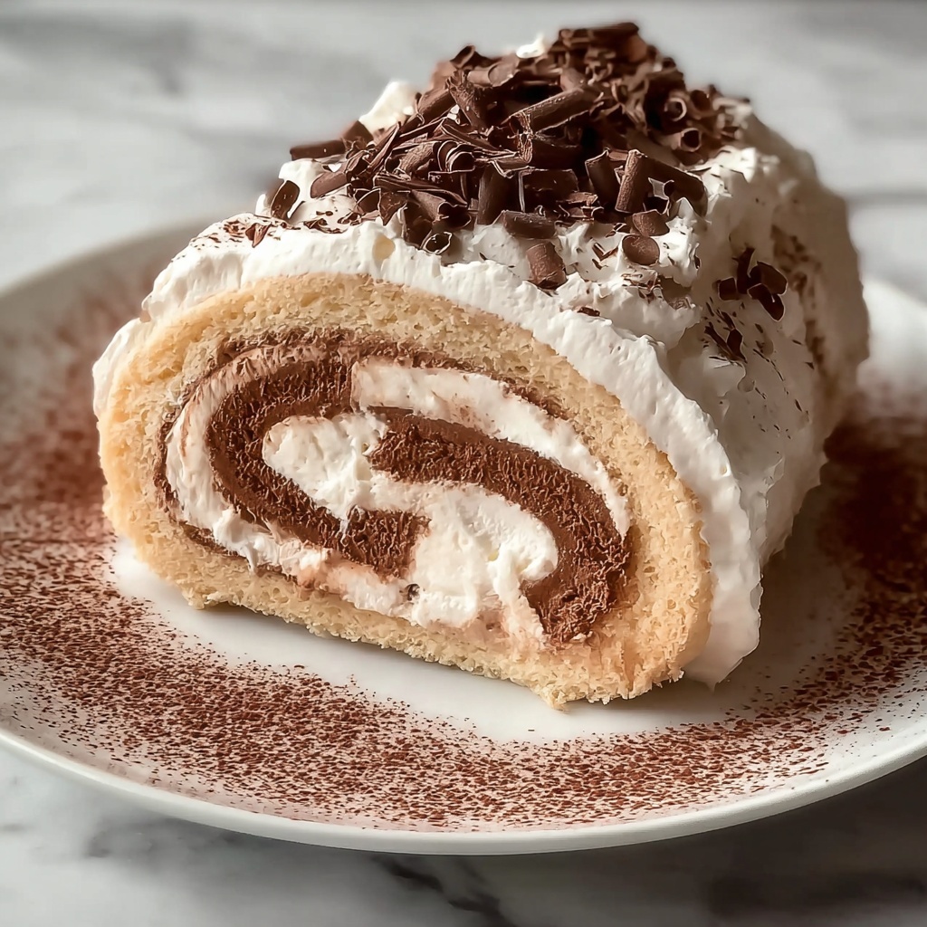 Meringue Yule Log: 7 Steps to Holiday Bliss Recipe - Recipe Image