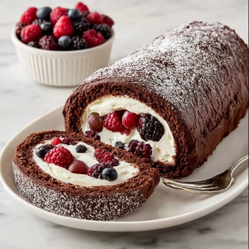 Christmas Roulade: 7 Steps to Holiday Delight Recipe - Recipe Image