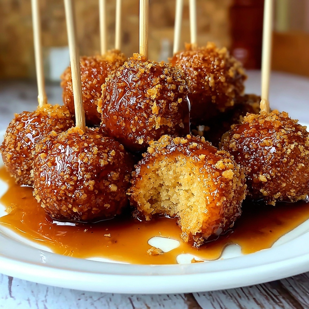 Honey Garlic Chicken Poppers: 7 Irresistible Flavor Bombs Recipe - Recipe Image
