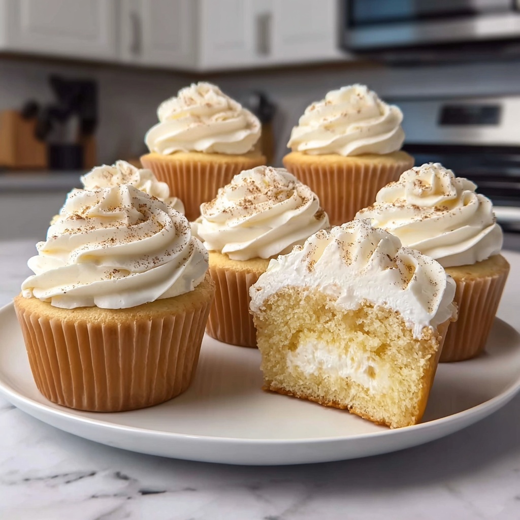 Eggnog Cupcakes Recipe - Recipe Image