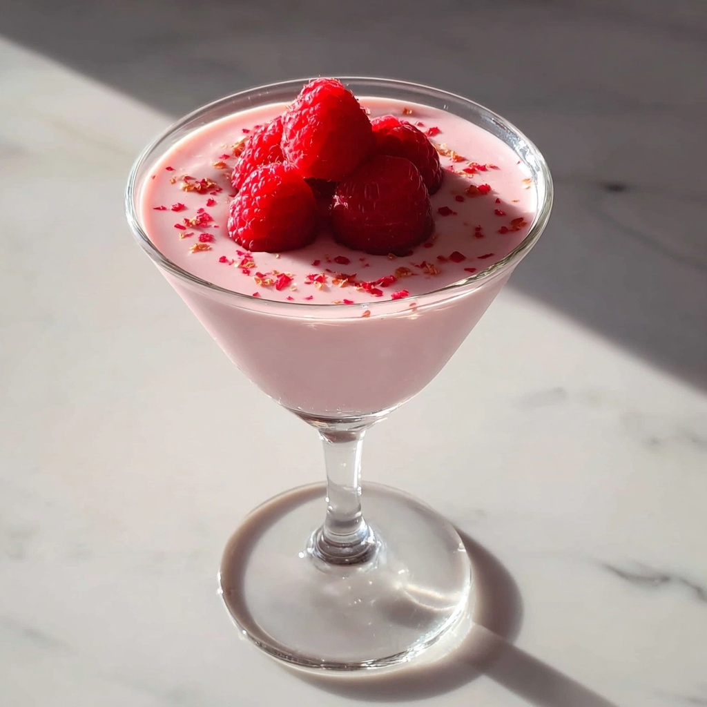 Raspberry White Chocolate Martini Recipe - Recipe Image