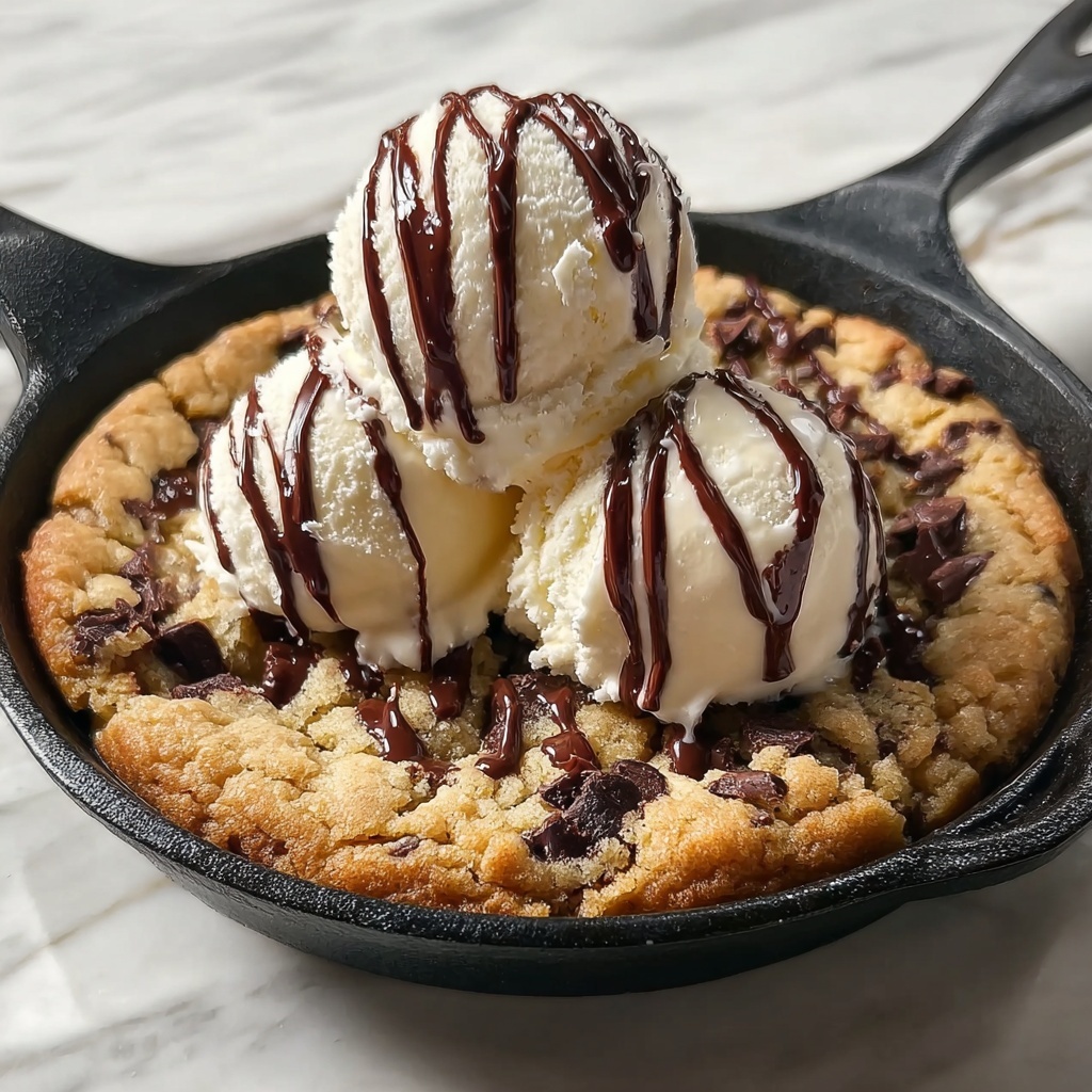 Pizookie Dessert in a Skillet Recipe - Recipe Image
