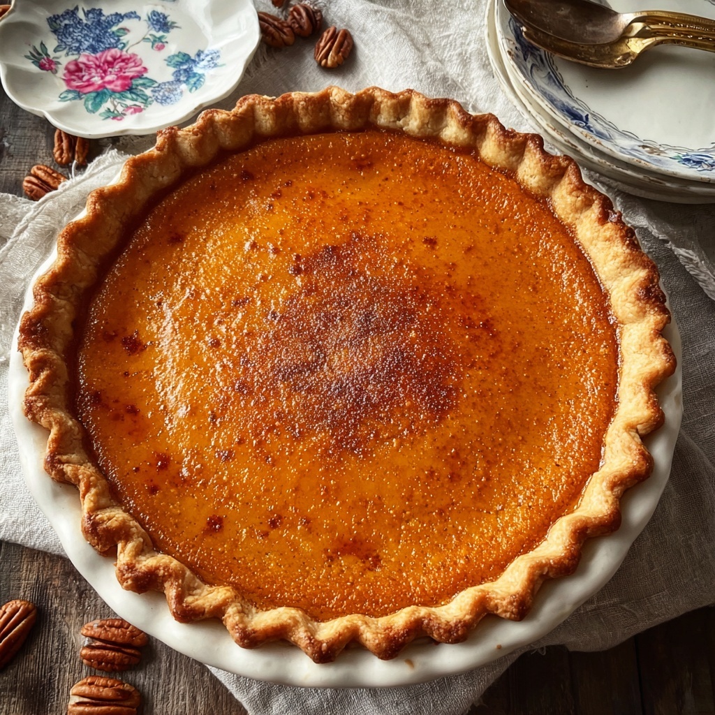 Sweet Potato Pie Recipe - Recipe Image