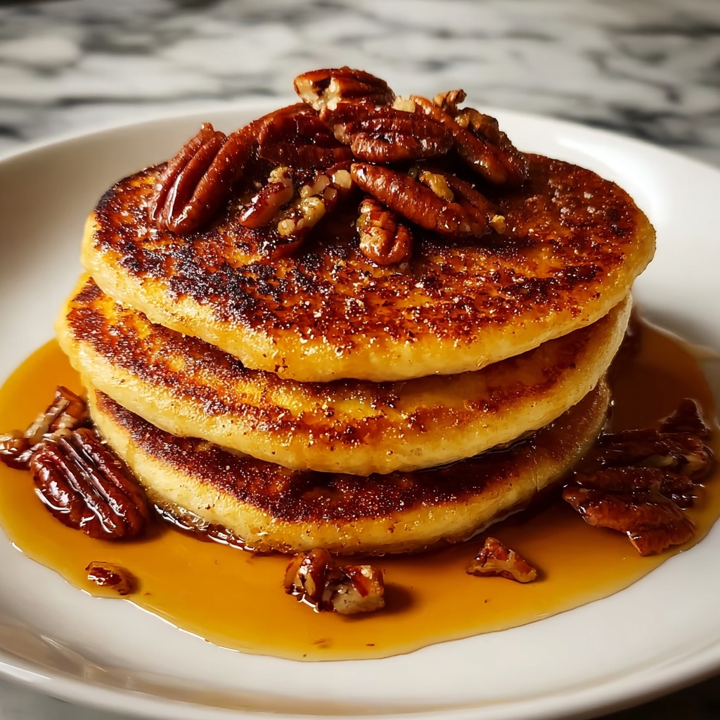 Sweet Potato Pecan Pancakes Recipe - Recipe Image