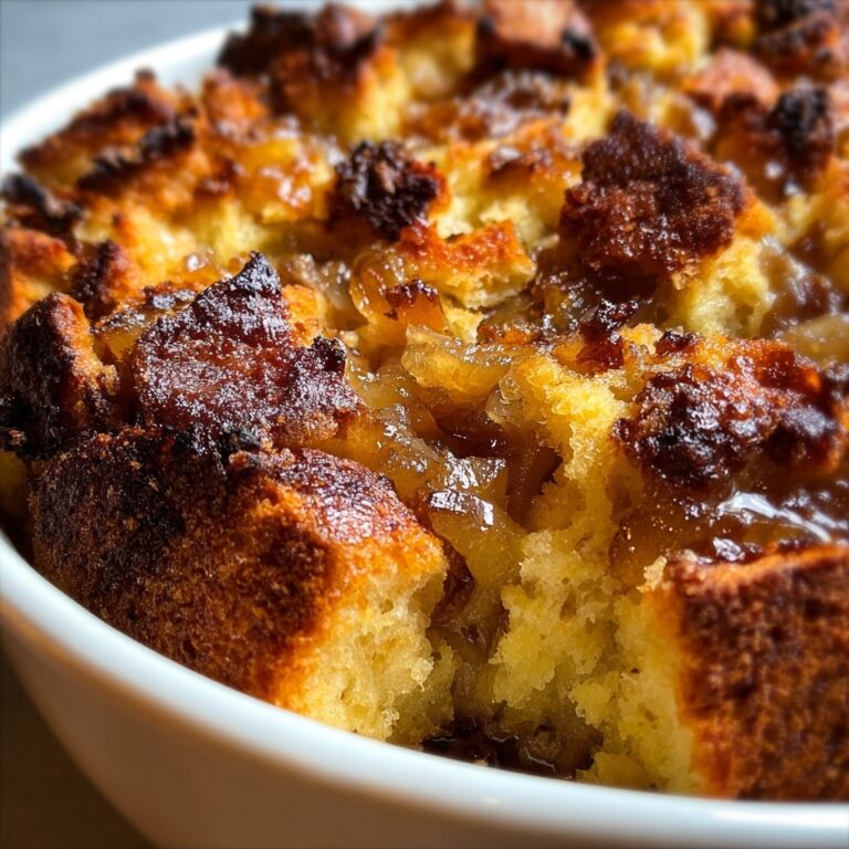 Pear and Walnut Bread Pudding Recipe