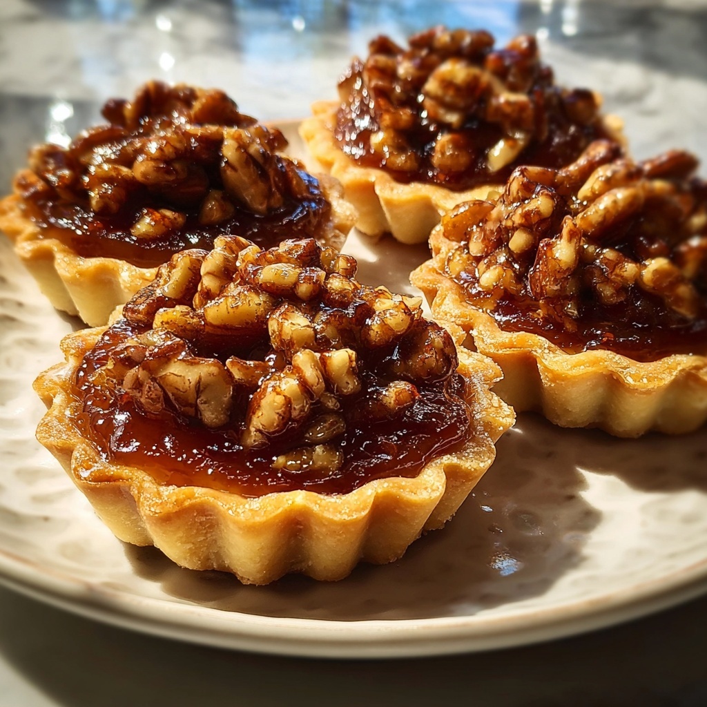 Spiced Apple Pecan Tartlets Recipe - Recipe Image