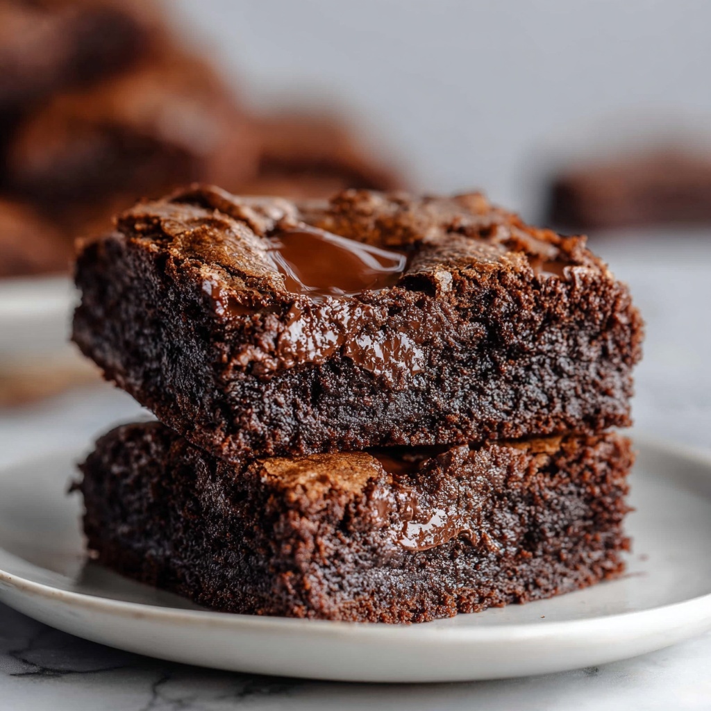 Best Vegan Brownies Recipe Gluten Free for Pure Bliss Recipe - Recipe Image