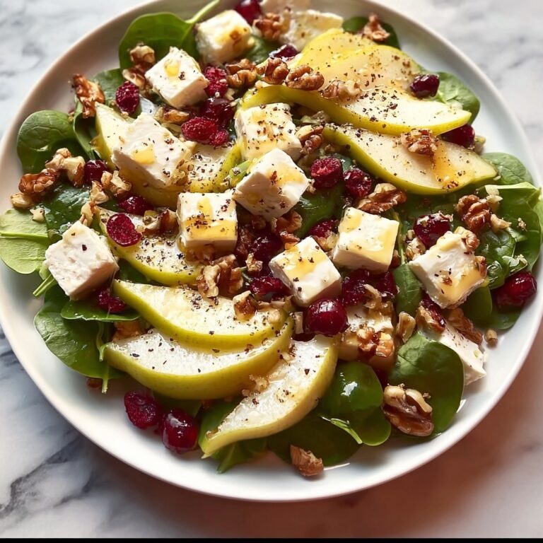 Pear & Feta Holiday Salad: 5 Ways to Impress Guests Recipe