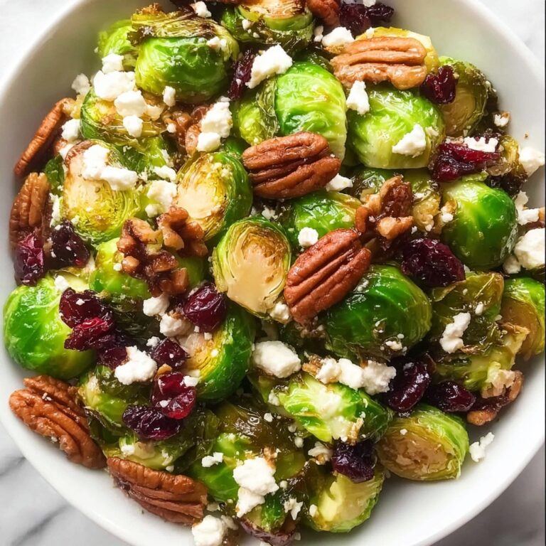 Honey Mustard Brussels Sprouts Salad Recipe