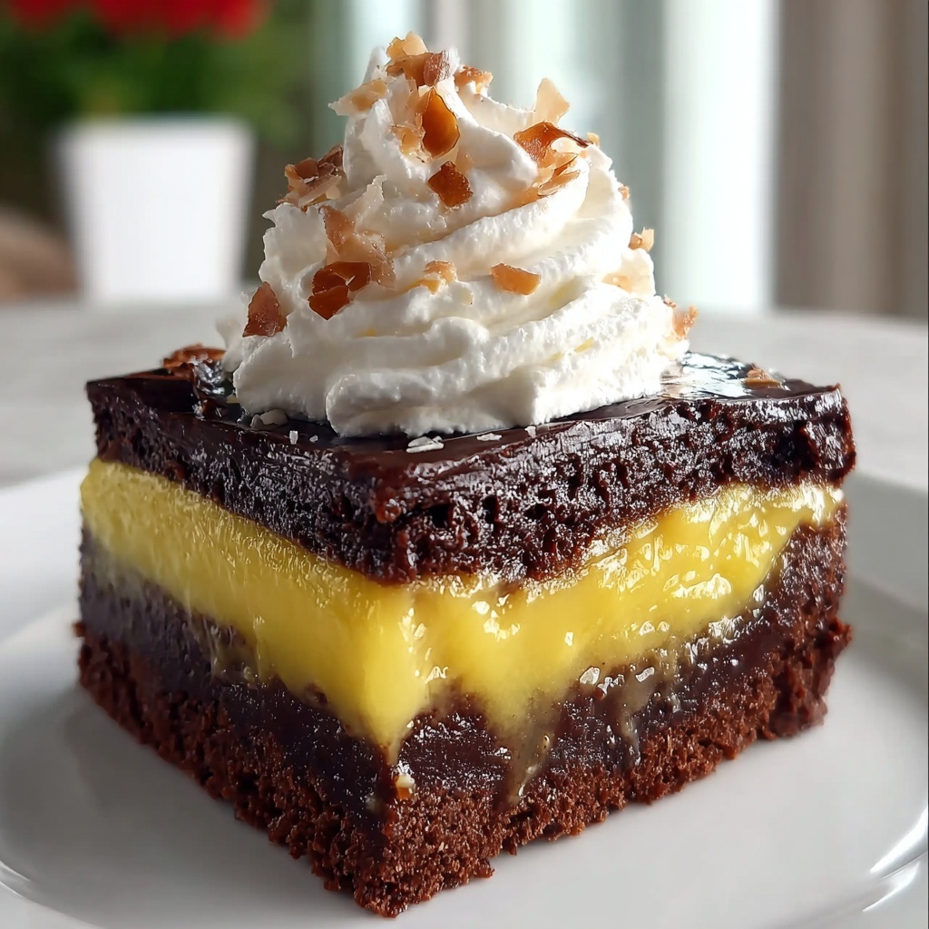 Comforting Banana Pudding Brownies You’ll Love Recipe - Recipe Image