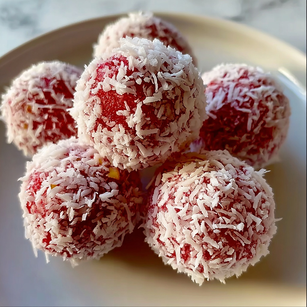 Strawberry Coconut Balls: 12 Joyful Bites for Comfort Recipe - Recipe Image