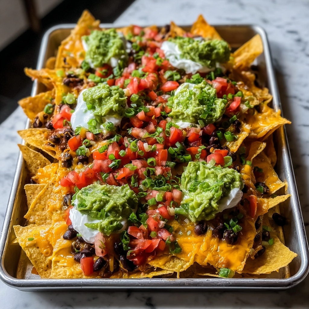 Super Nacho Platter for Cozy Gatherings Recipe - Recipe Image