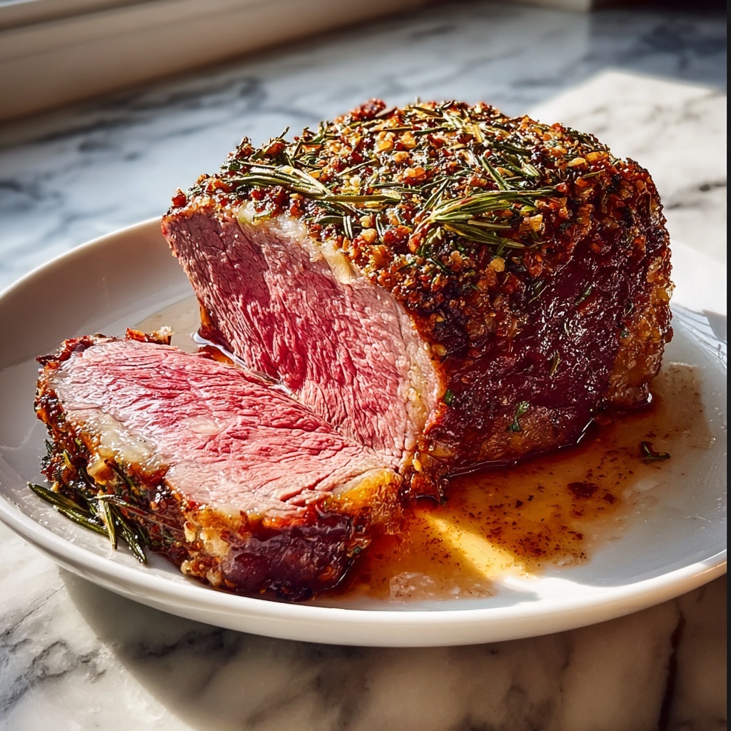 Tasty Prime Rib Roast Recipe: 5 Simple Steps to Comforting Delight Recipe - Recipe Image