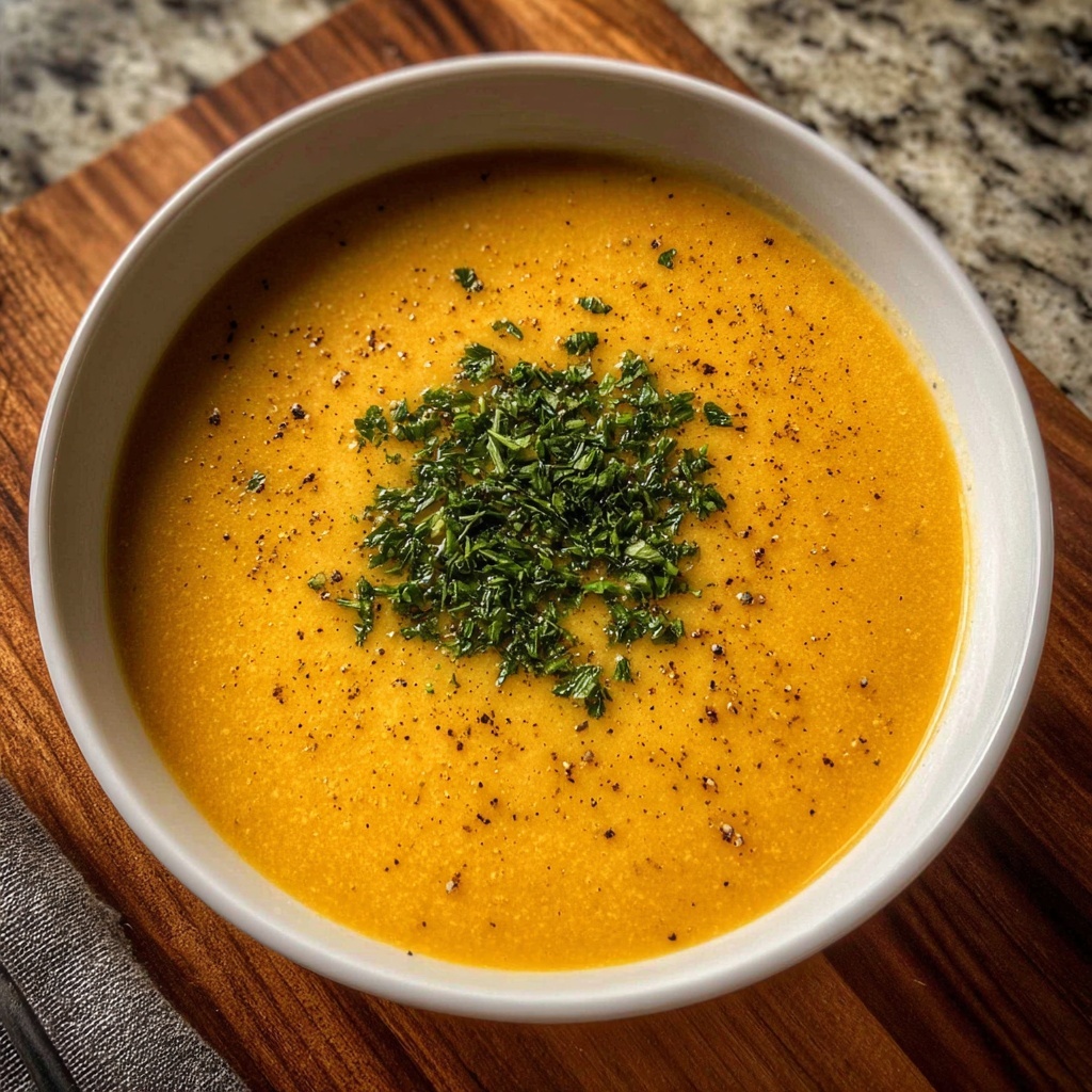 Cozy Up with 1 Delicious Bowl of Roasted Cauliflower Soup Recipe - Recipe Image