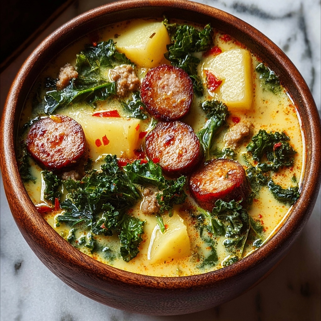 Creamy Zuppa Toscana Recipe - Recipe Image