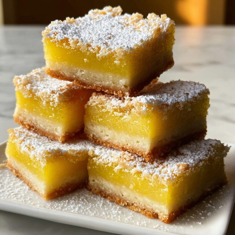 Classic Lemon Bars Recipe
