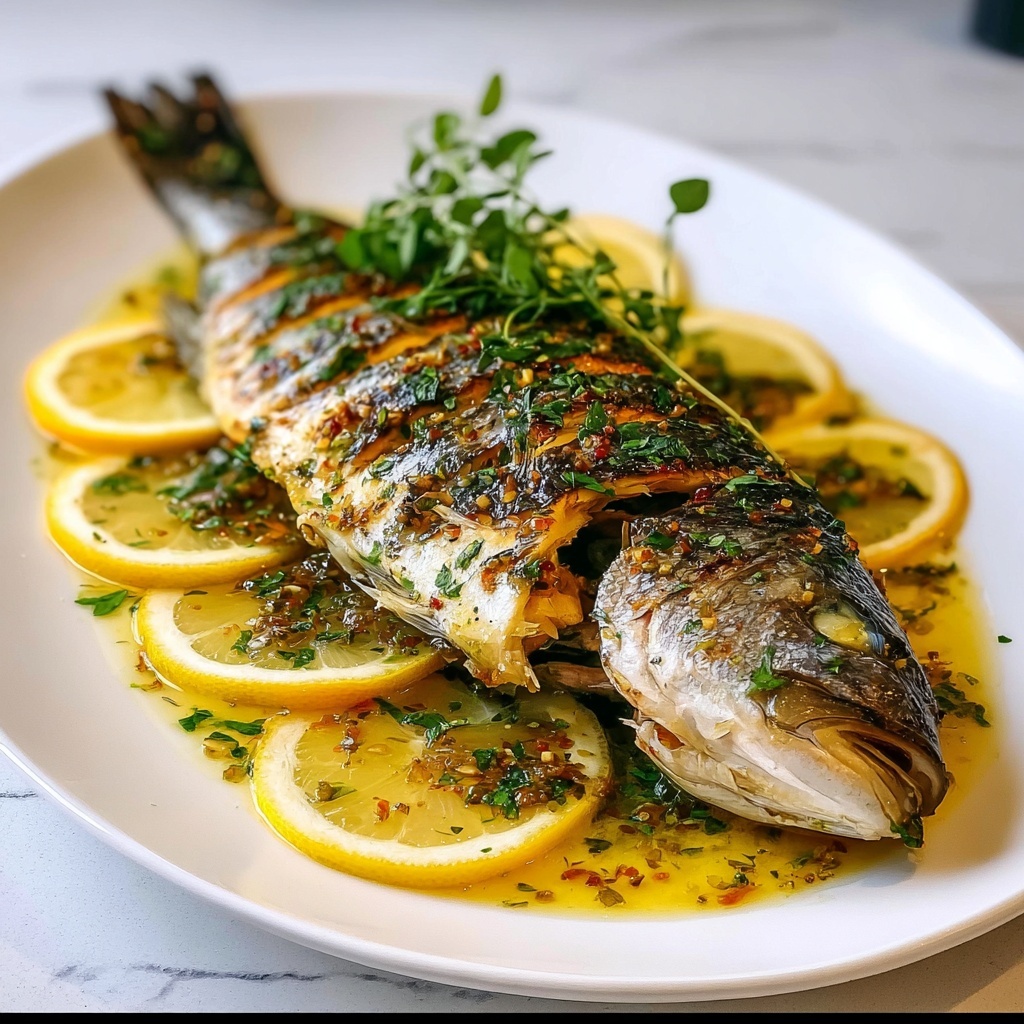 Whole Baked Fish: 5 Comforting Steps for Flavorful Joy Recipe - Recipe Image