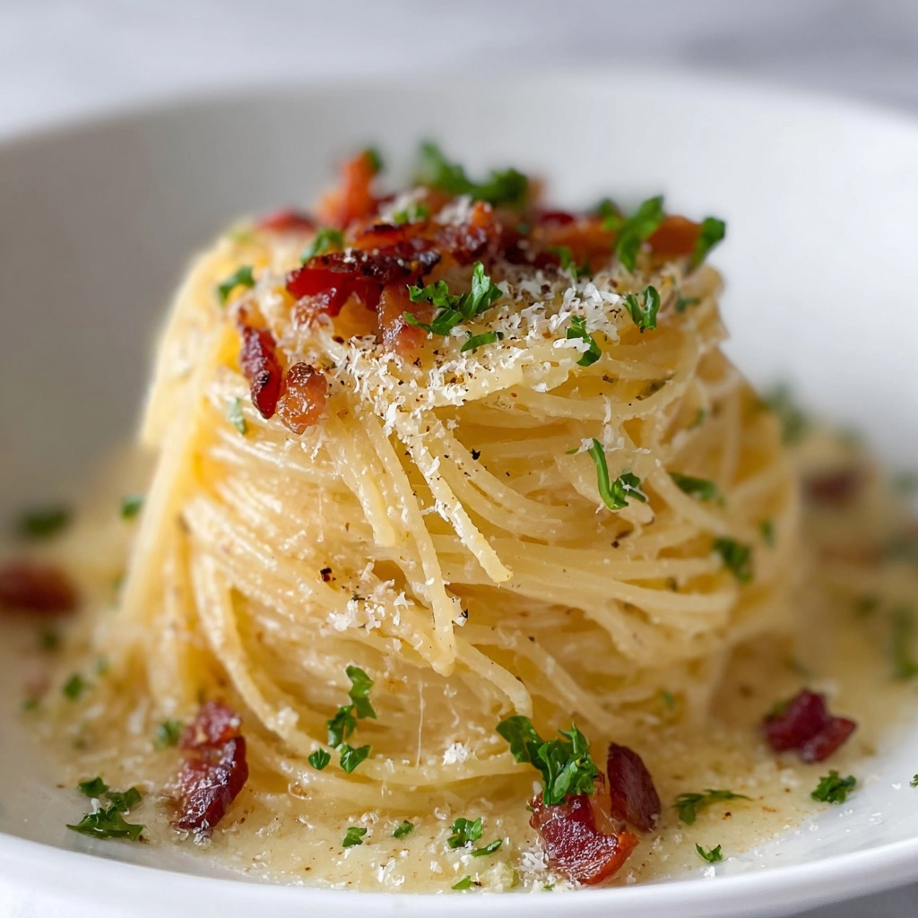 Miso Carbonara: A Creamy Twist on Classic Comfort Food Recipe - Recipe Image