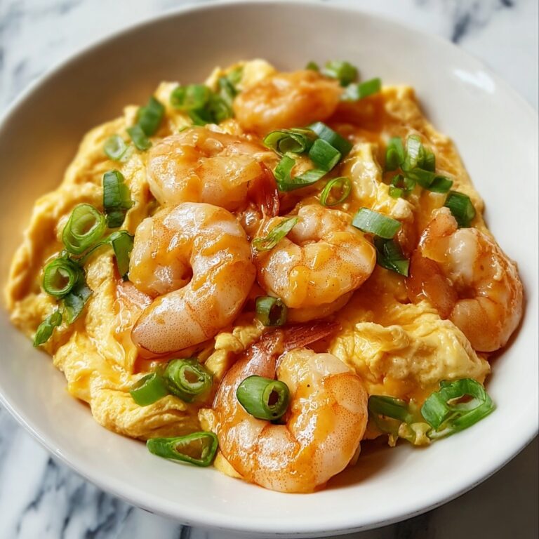 Cantonese Silky Scrambled Eggs & Shrimp Recipe