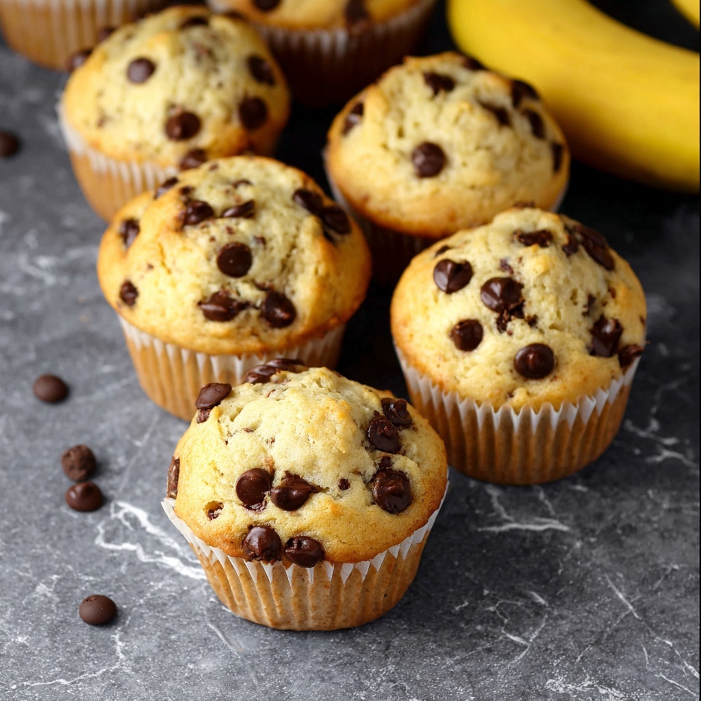 Greek Yogurt Banana Muffins Recipe - Recipe Image