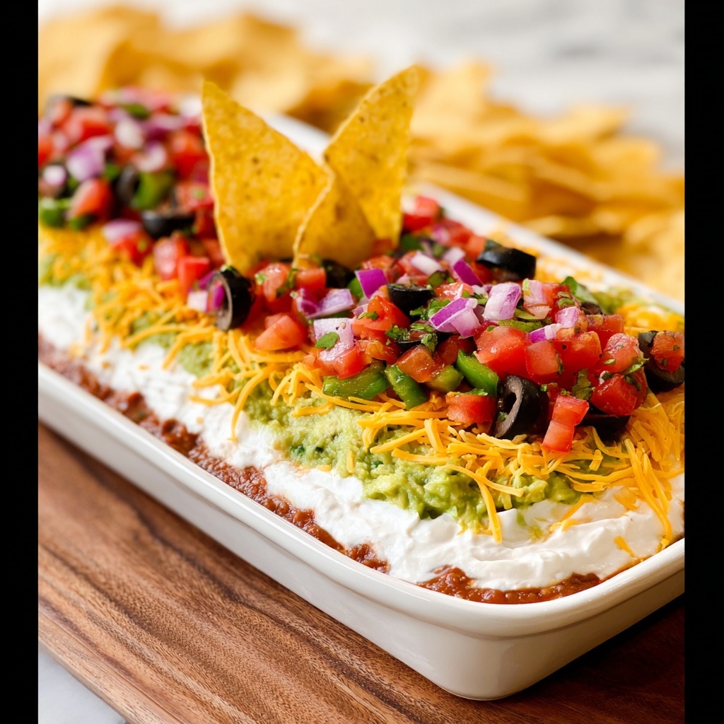 Mexican Layer Dip Recipe - Recipe Image