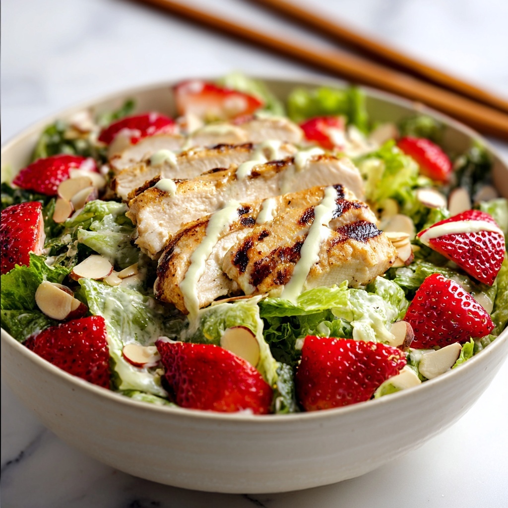Strawberry Chicken Salad Recipe - Recipe Image
