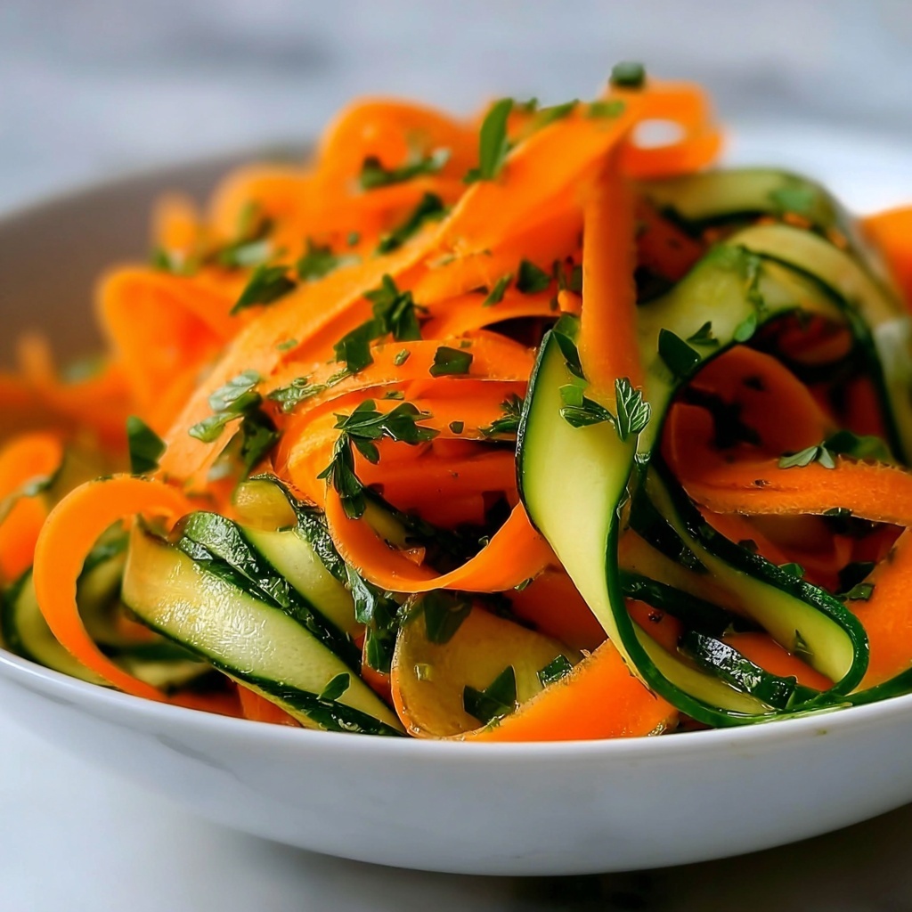 Fresh Cucumber and Carrot Salad for a Vibrant Taste Boost Recipe - Recipe Image