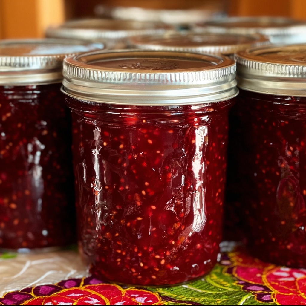 Rhubarb and Strawberry Jam Recipe - Recipe Image
