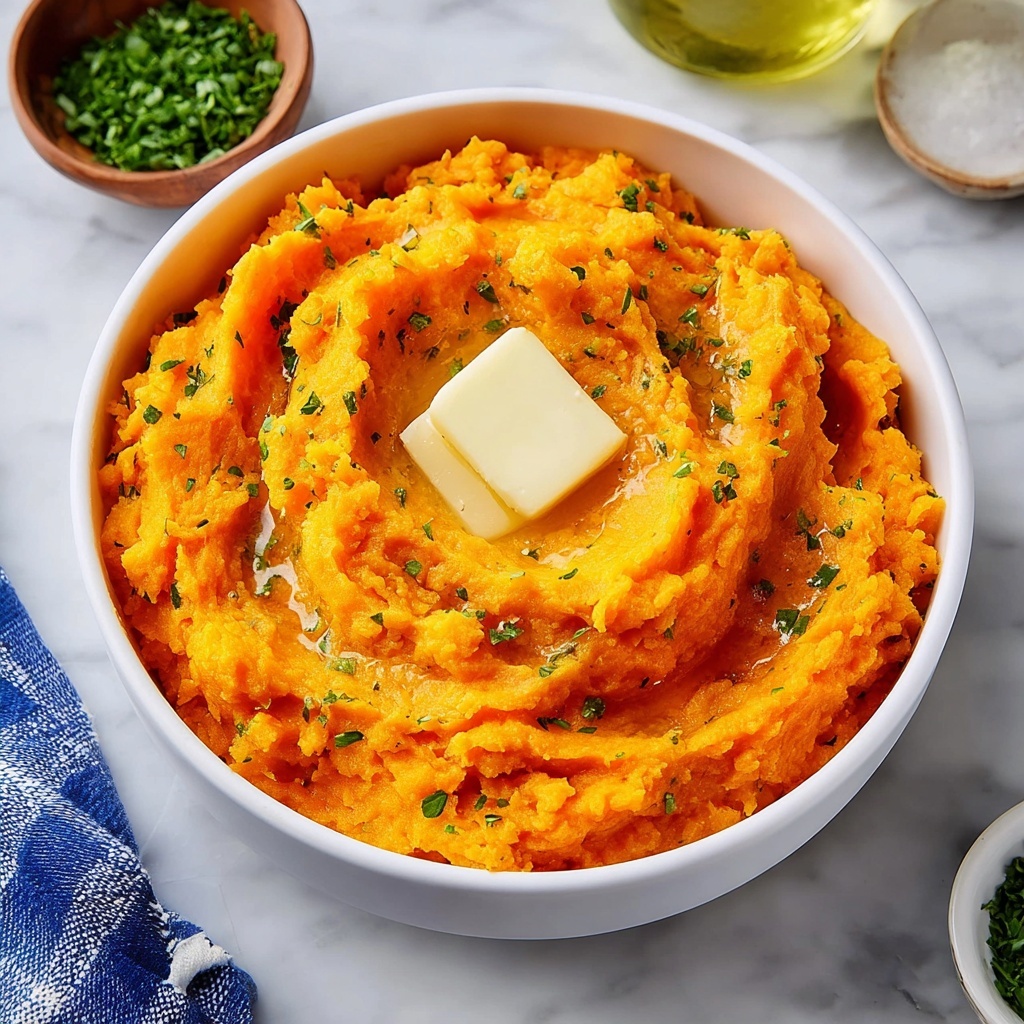 Easy Mashed Sweet Potatoes Recipe - Recipe Image