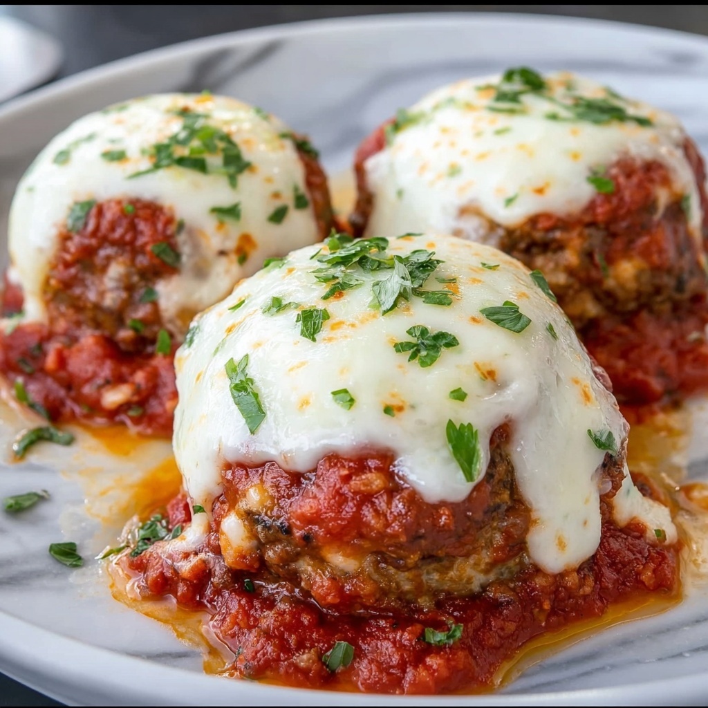 Chicken Parm Mini Meatloaf Muffins Recipe - Recipe Image