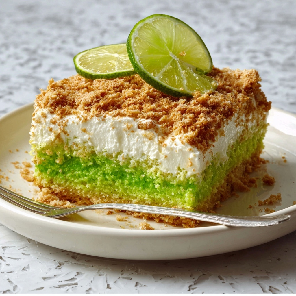 Green Cake Lime Cake Vibrant and Moist Recipe - Recipe Image
