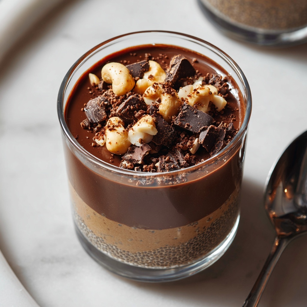 Creamy Peanut Butter Cup Chia Pudding Recipe - Recipe Image