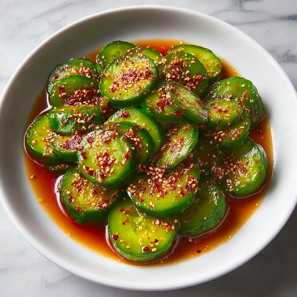 Asian Cucumber Salad Recipe: Fresh, Crispy, and Ready in 10 Minutes Recipe - Recipe Image