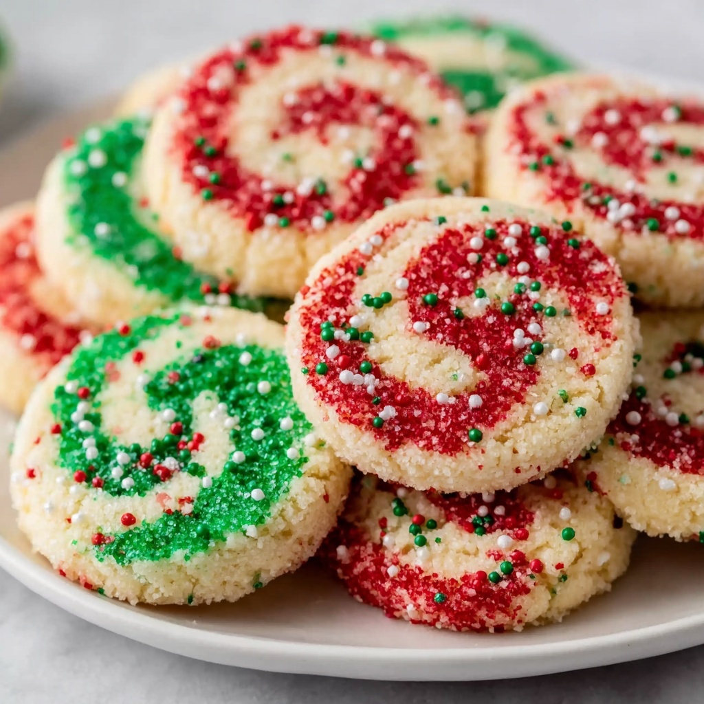 Christmas Pinwheel Cookies Recipe - Recipe Image