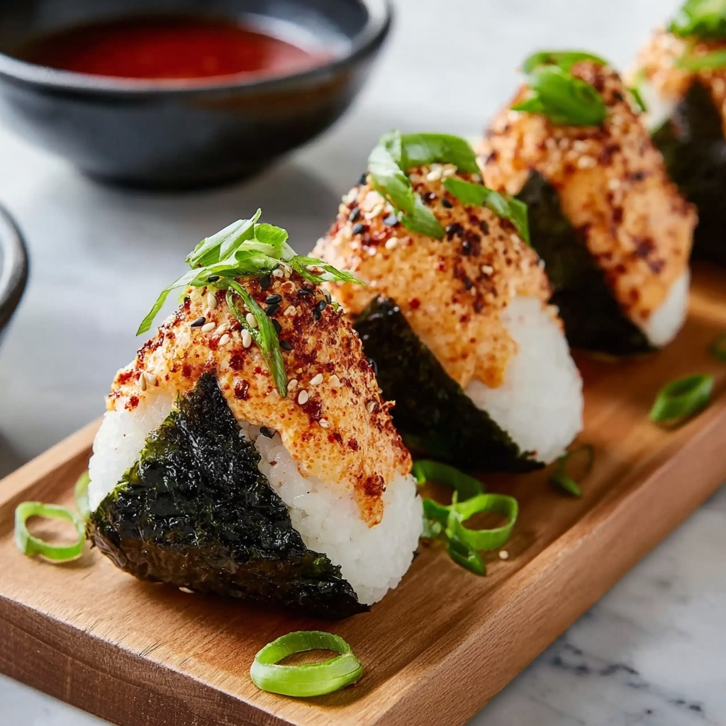 Spicy Tuna Onigiri Recipe - Recipe Image
