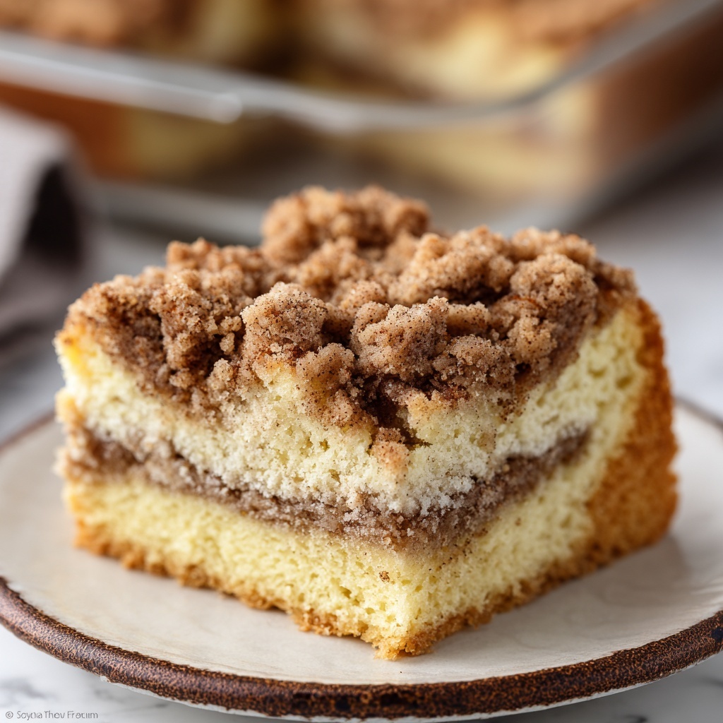 Classic Cinnamon Streusel Coffee Cake Recipe - Recipe Image